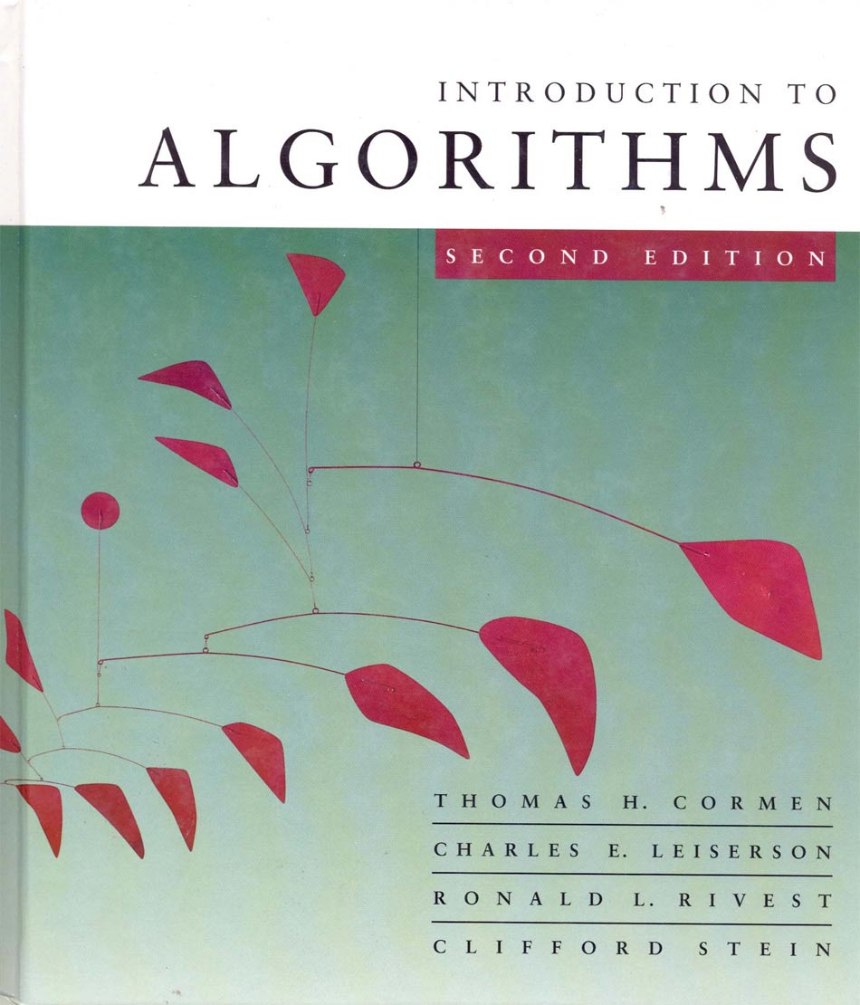 Cover of the book Introduction to Algorithms, Second Edition.