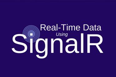 Logo: 'Real-Time Data Using SignalR'.