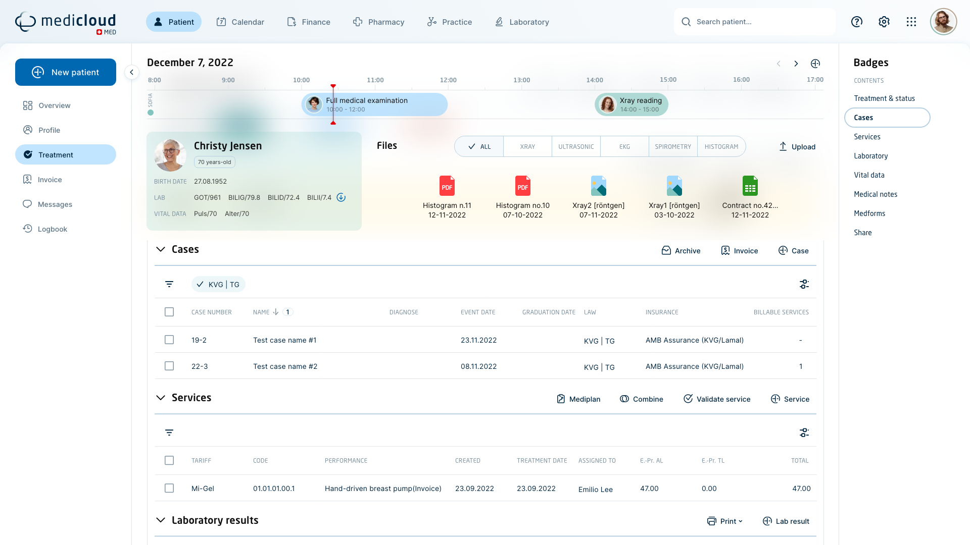 Curaden - Patient grid – 3