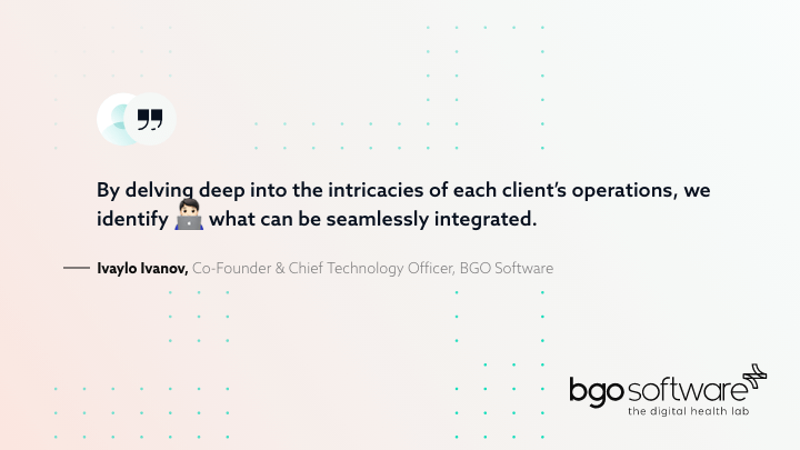 Ivaylo Ivanov quote - By delving deep into the intricacies of each client's operations, we identify what can be seamlessly integrated.