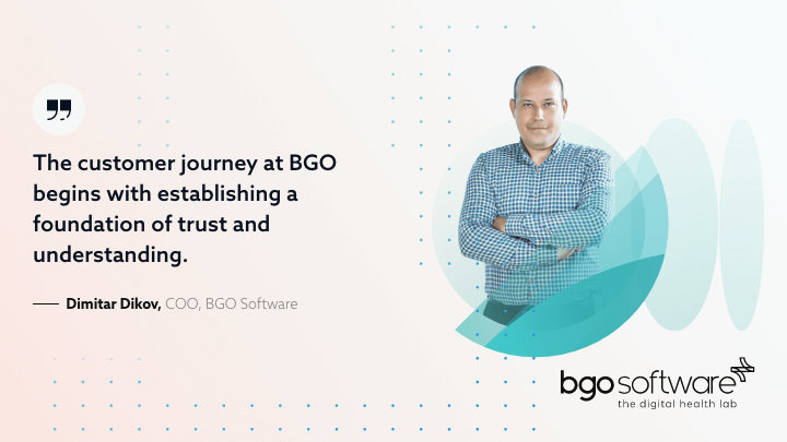 The customer journey at BGO begins with establishing a foundation of trust and understanding.