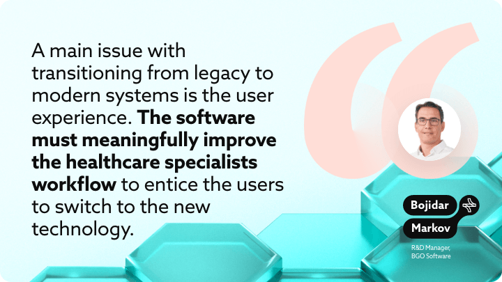 Improving workflow is key when moving to modern healthcare systems.