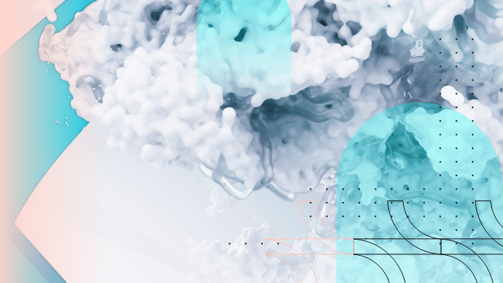 Abstract digital and medical illustration.